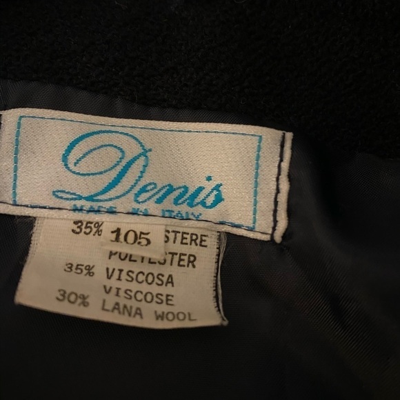 Denis Part Wool Girls Dress Jacket with Collar euc - Picture 2 of 4